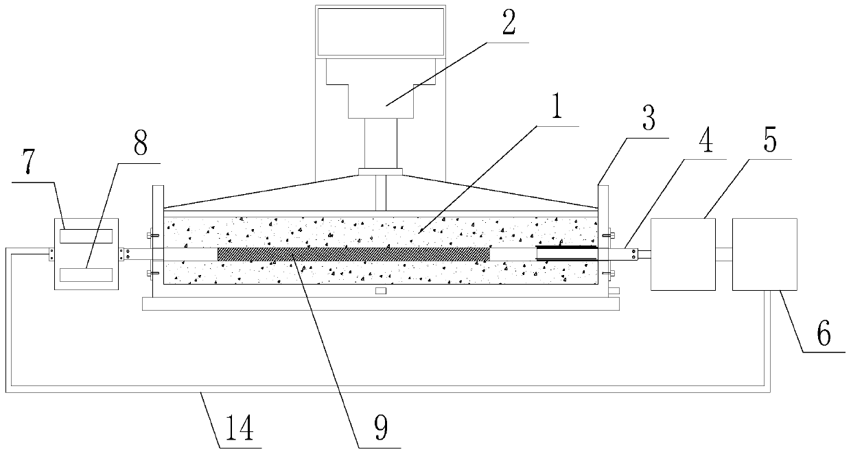 Analog simulation method and device for coal seam water injection hole sealing test