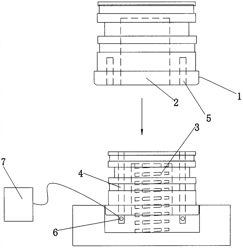 Spring oil hydraulic system