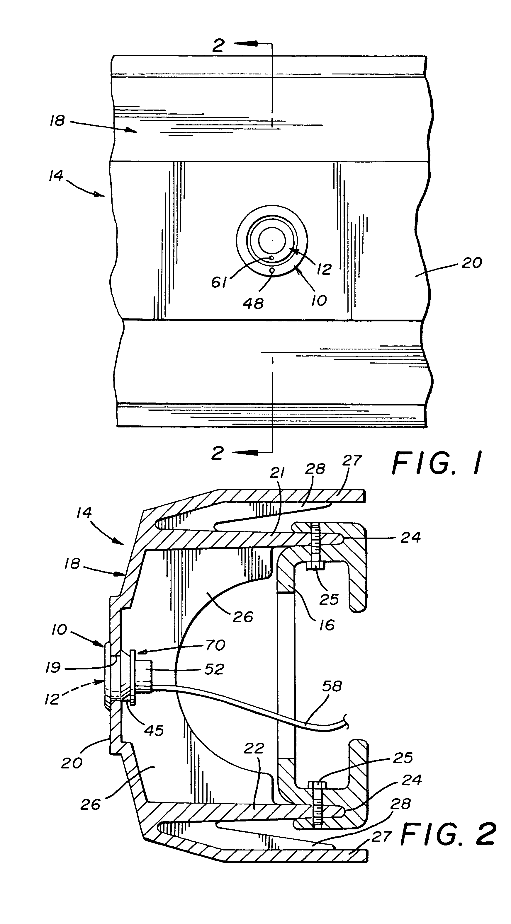 Apparatus to attach a proximity sensor to an energy absorbing vehicle bumper
