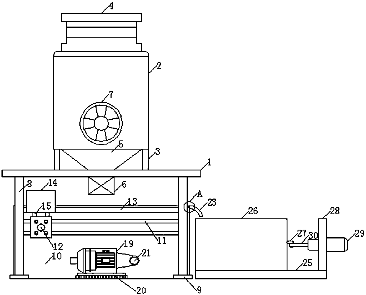 Agricultural product sorting and boxing device