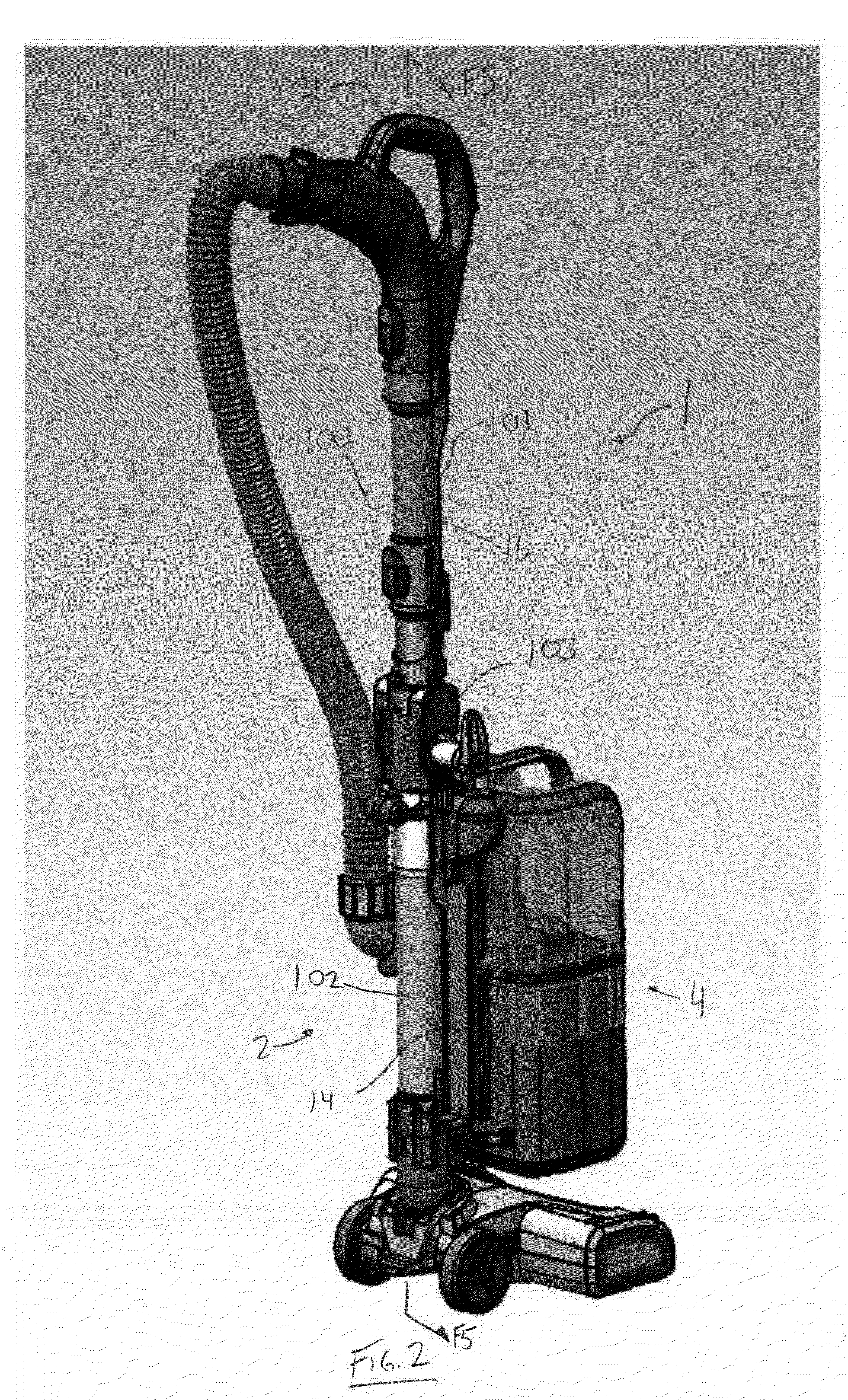 Cyclone such as for use in a surface cleaning apparatus