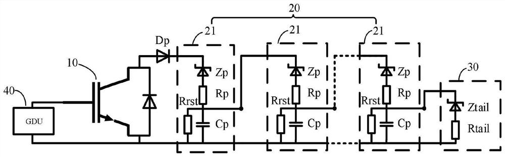 IGBT voltage-sharing circuit and frequency converter