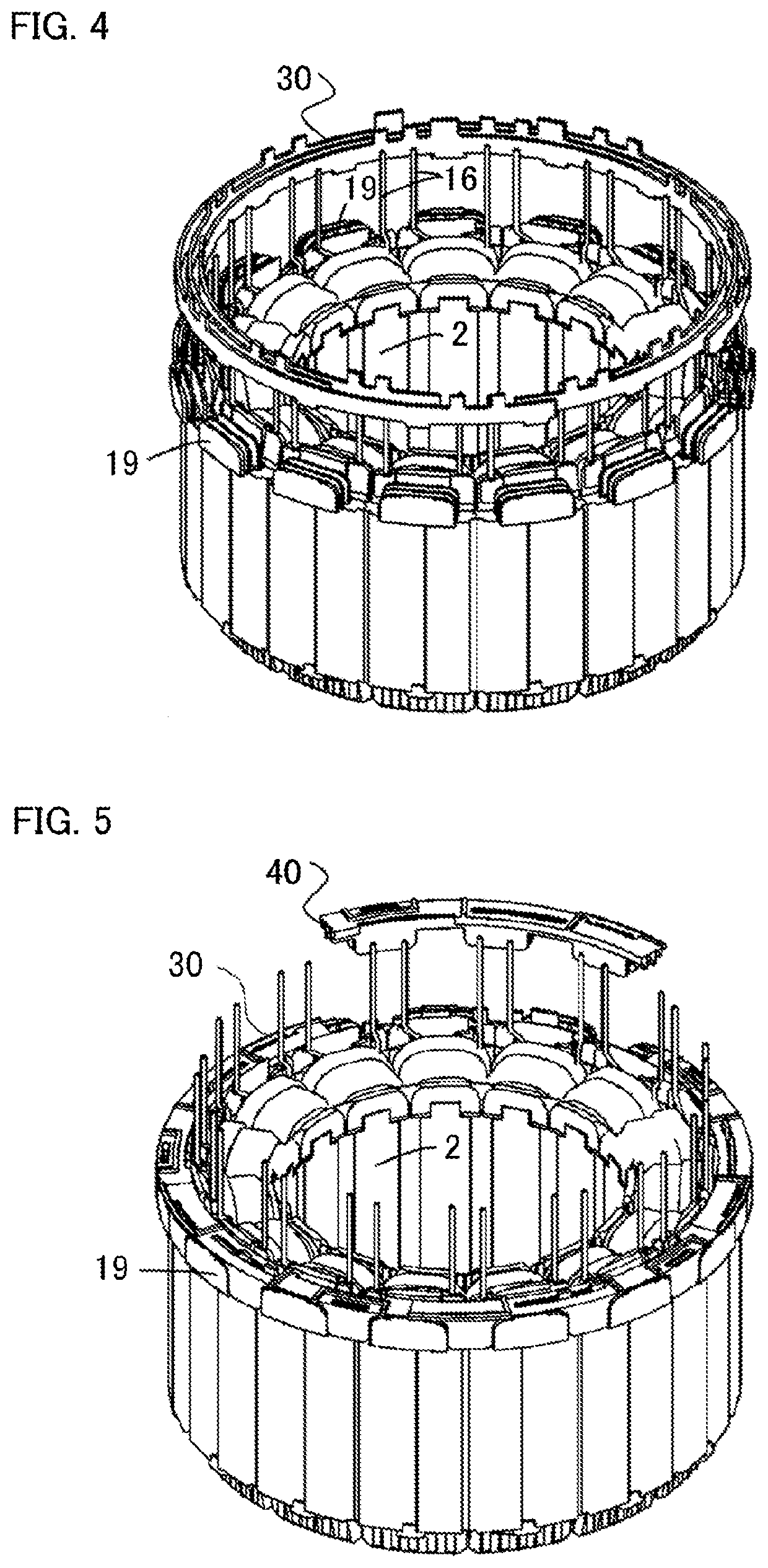 Armature of electric motor