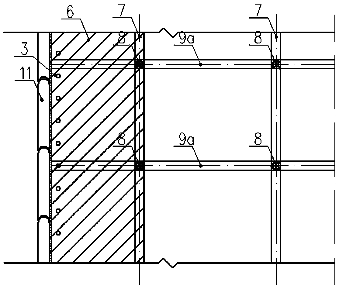 Quick-dismantling method for highly-suspended steel concrete structure under cover plate