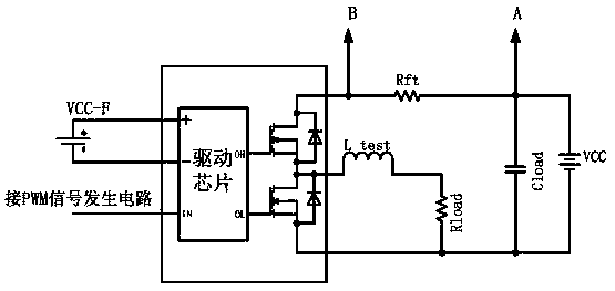 Test circuit and test method of parallel MOSFET inversion module