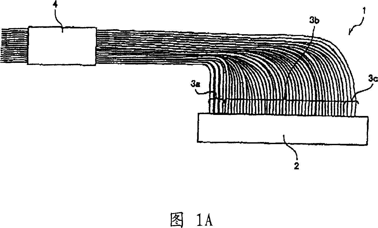 Multiple coaxal cable and its making method