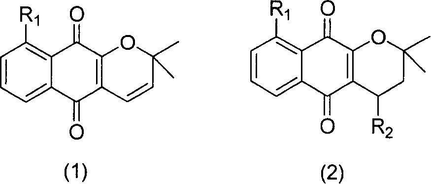 Naphthoquinone compound and use of pharmaceutical composition thereof