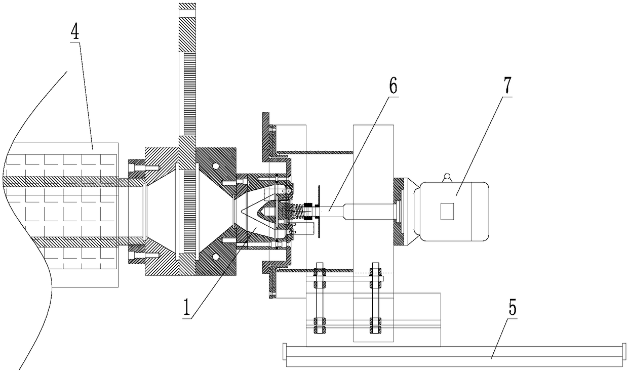 Material cutting device