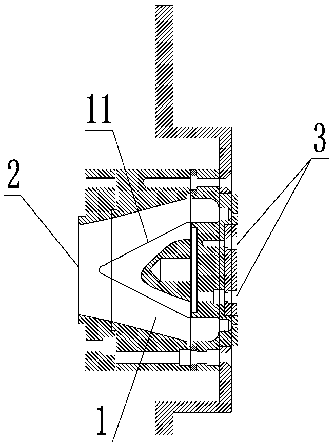 Material cutting device