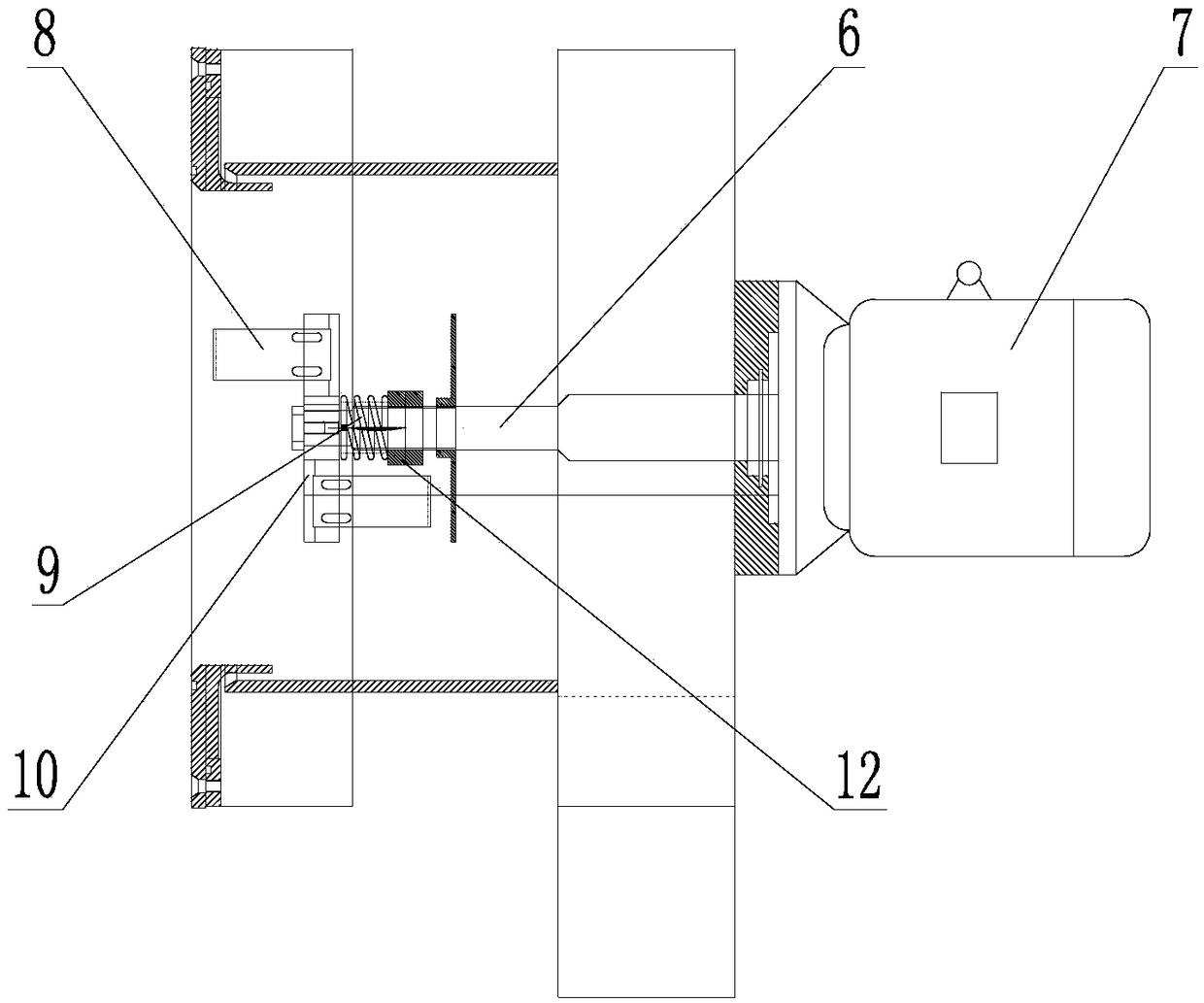 Material cutting device