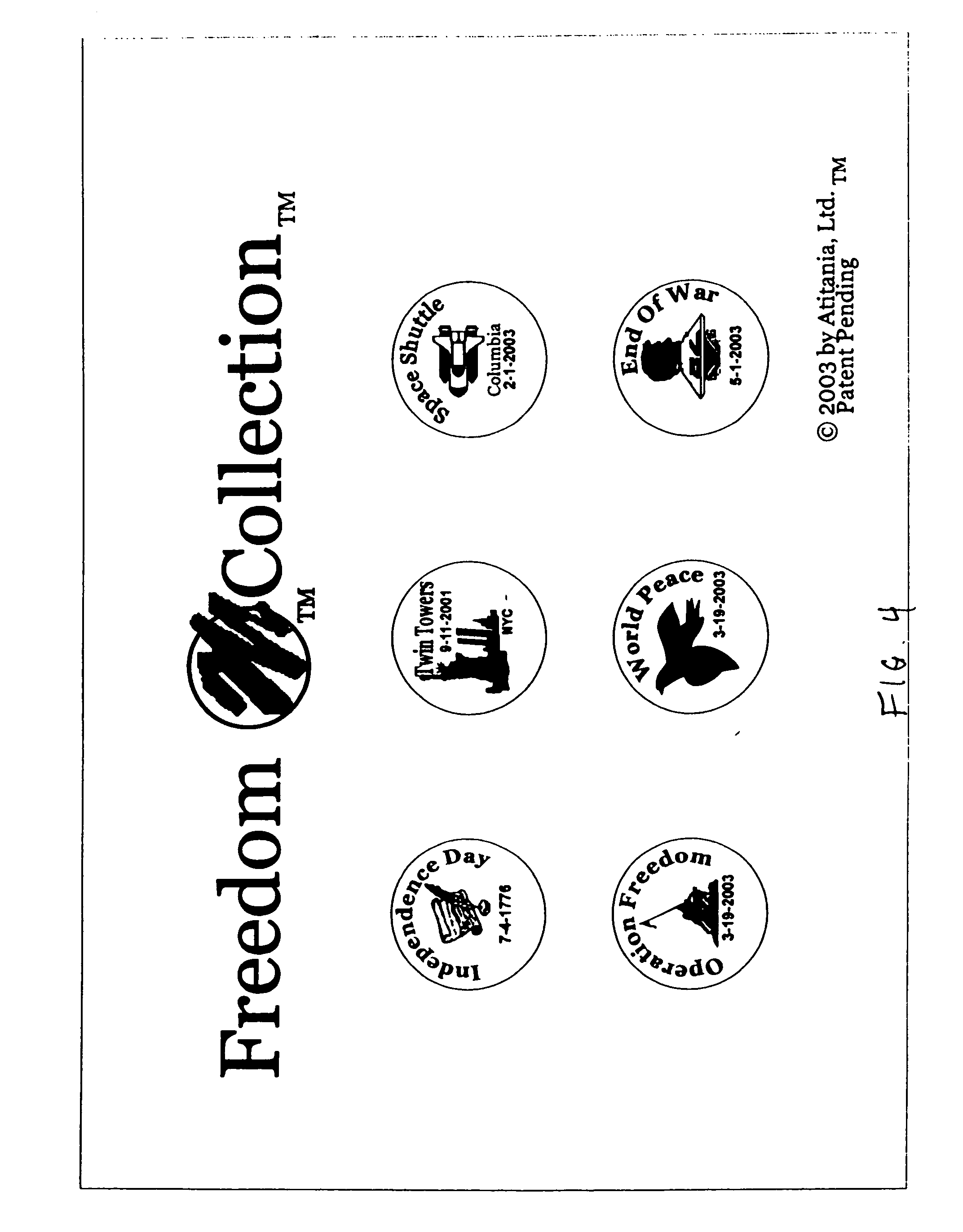 System and method for manufacturing coins, storyboards, memory money, collectors items, and trophies