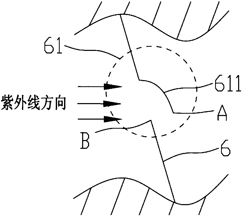 Tower-shaped air purification device