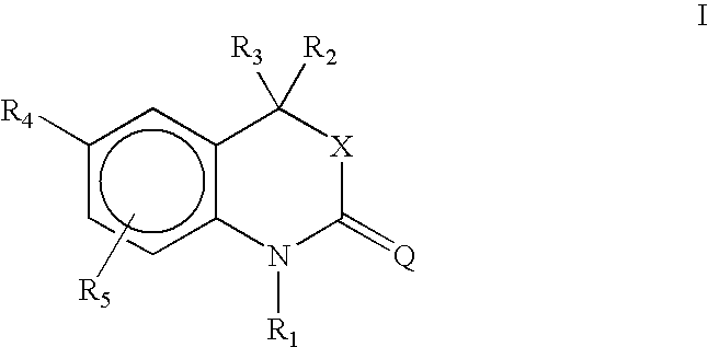 6-Amino-1,4-dihydro-benzo[d][1,3]oxazin-2-ones and analogs useful as progesterone receptor modulators