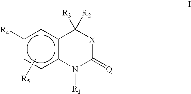 6-Amino-1,4-dihydro-benzo[d][1,3]oxazin-2-ones and analogs useful as progesterone receptor modulators