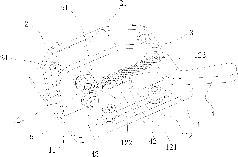 Outrigger locking device and concrete pump truck