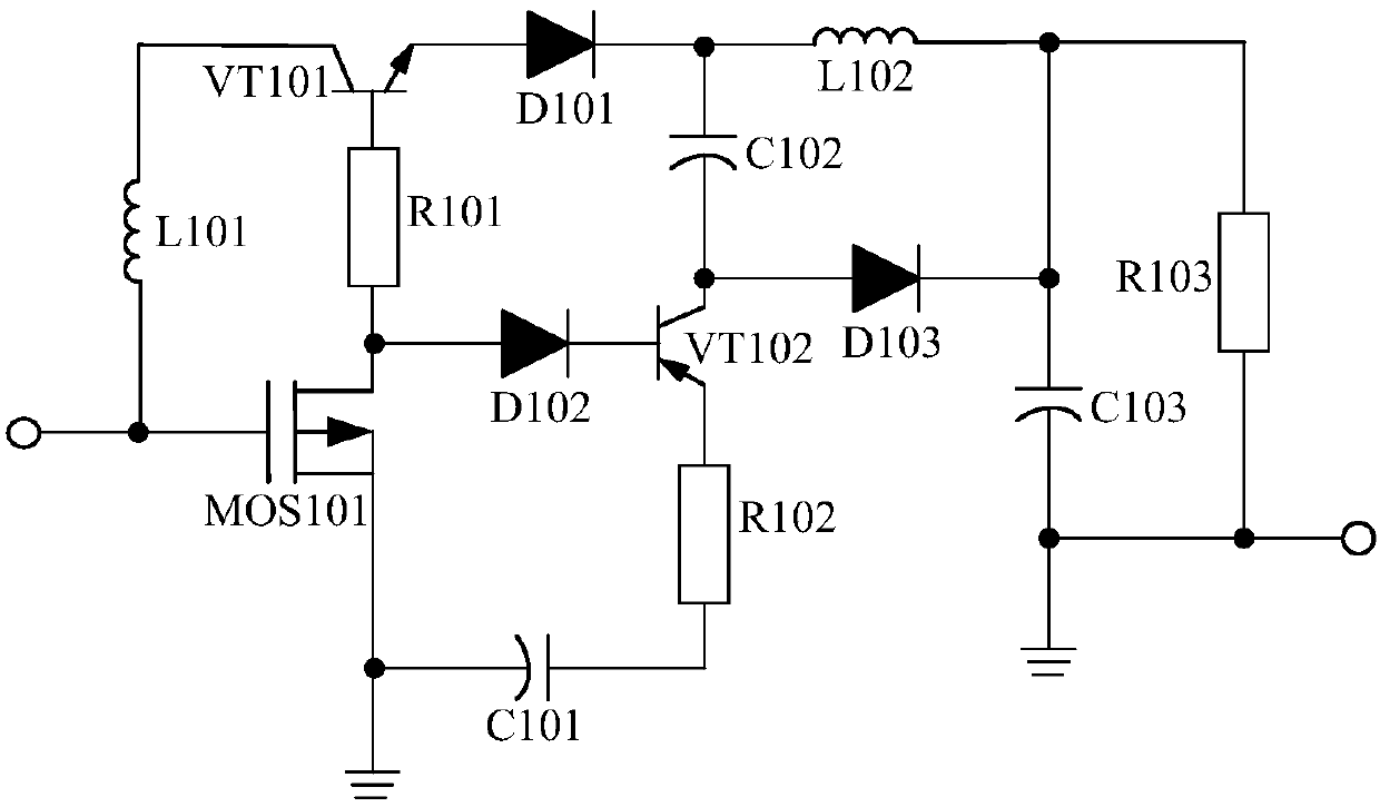 Multi-circuit processing energy-saving control system for LED flashlight strip