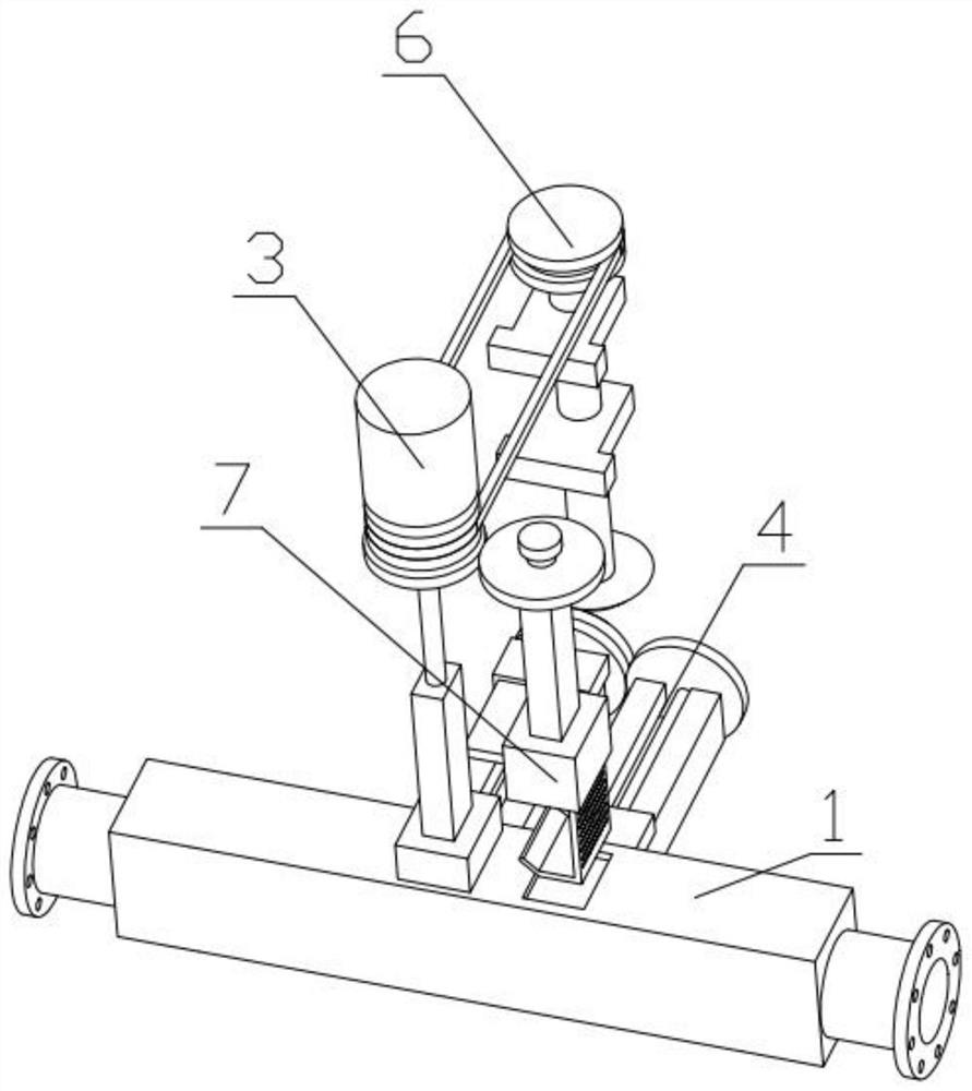 Water quality improvement device for secondary pressurized water supply equipment