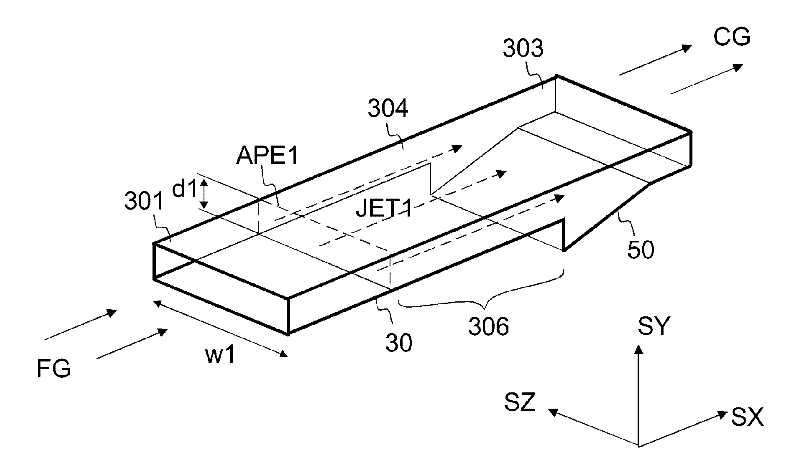 Method and device for gas cleaning