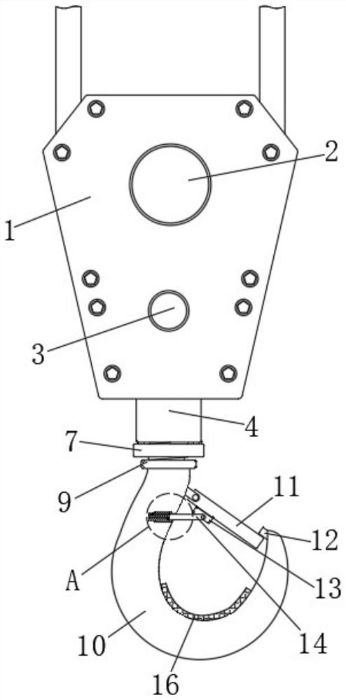 Lifting point device for embedded sleeve