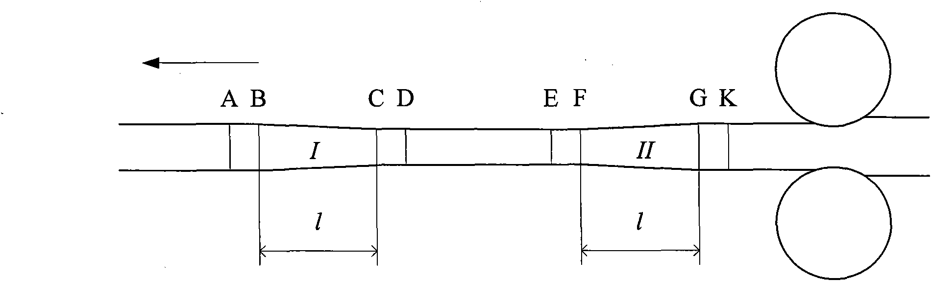 Control method for periodic variable-thickness strip rolling speed