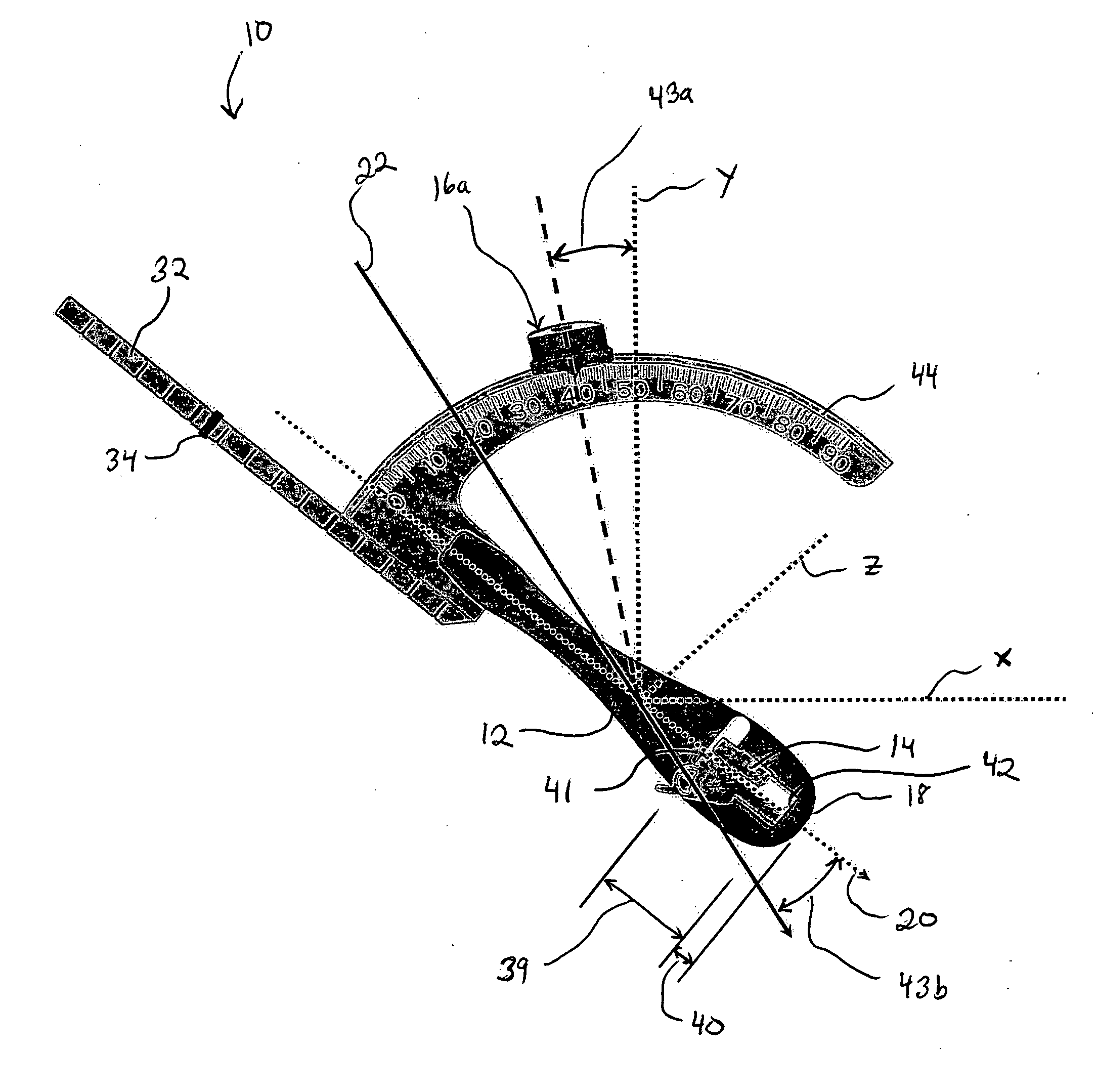 Apparatus and method for guiding a medical device