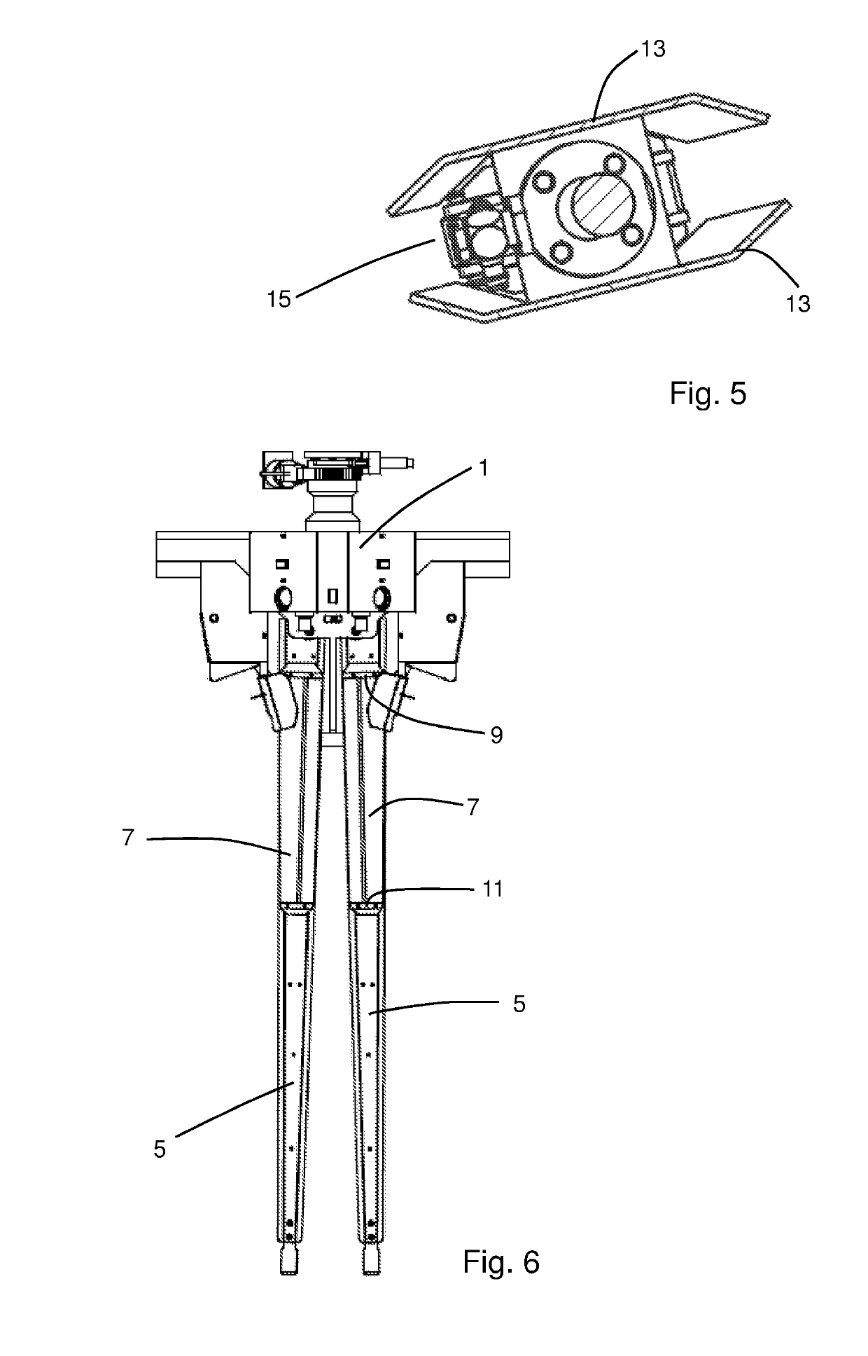 Mannequin for the surface treatment of trousers