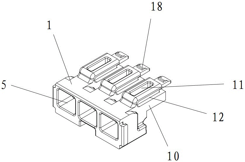 A plug-in terminal connector