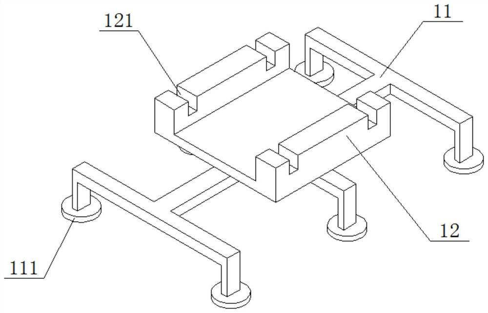 Supporting structure for computer installation