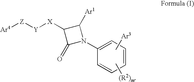 1-biarylazetidinone derivative