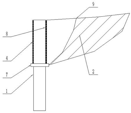 A construction method for anti-sliding piles in emergency rescue engineering after damage to pile holes