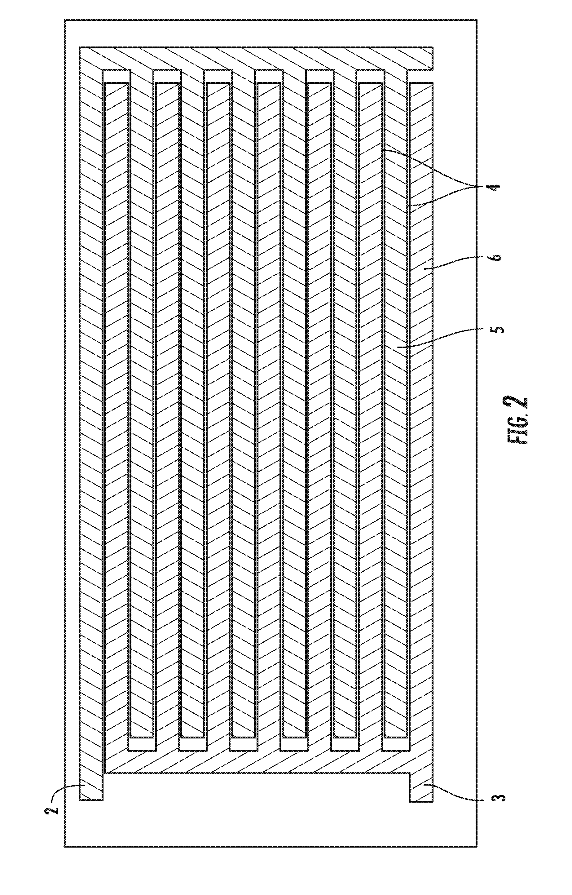 Modular interdigitated back contact photovoltaic cell structure on opaque substrate and fabrication process
