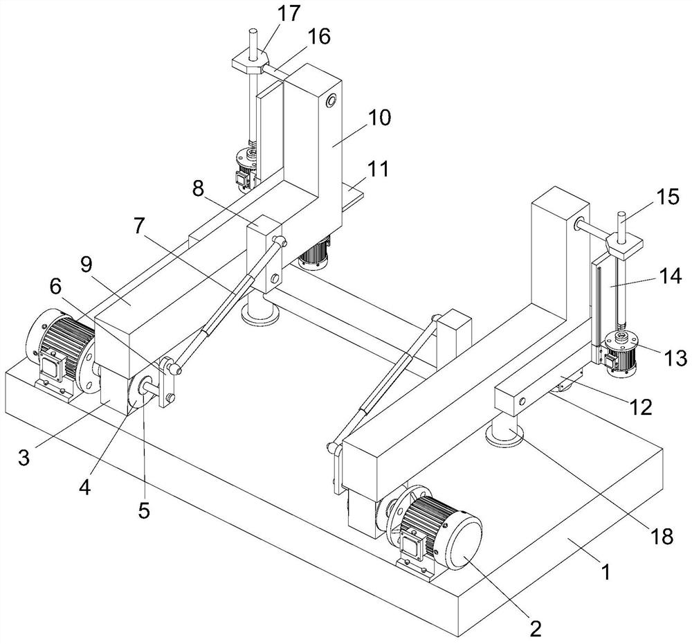 An installation device applicable to prefabricated building walls