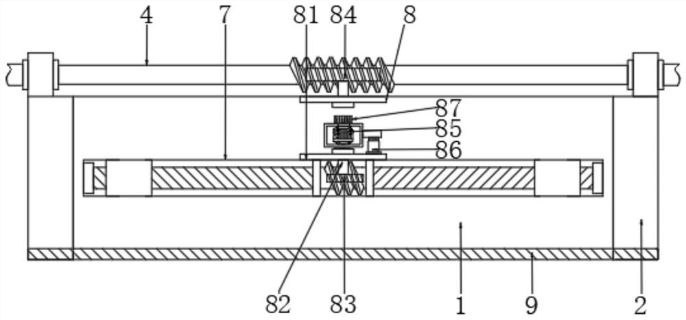 A convenient spinning drum drag frame for spinning production