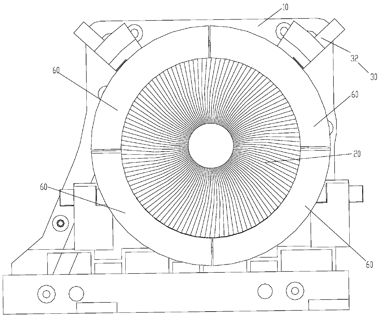 Air outlet structure, fresh air device and air conditioner indoor unit