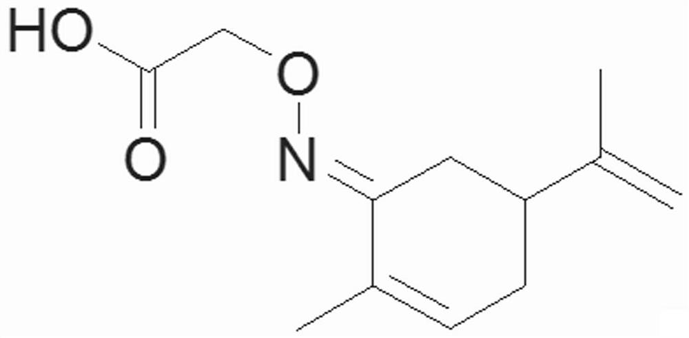 Colloidal gold detection device mixed with spearmint in mint and its decoction pieces, preparation method and application