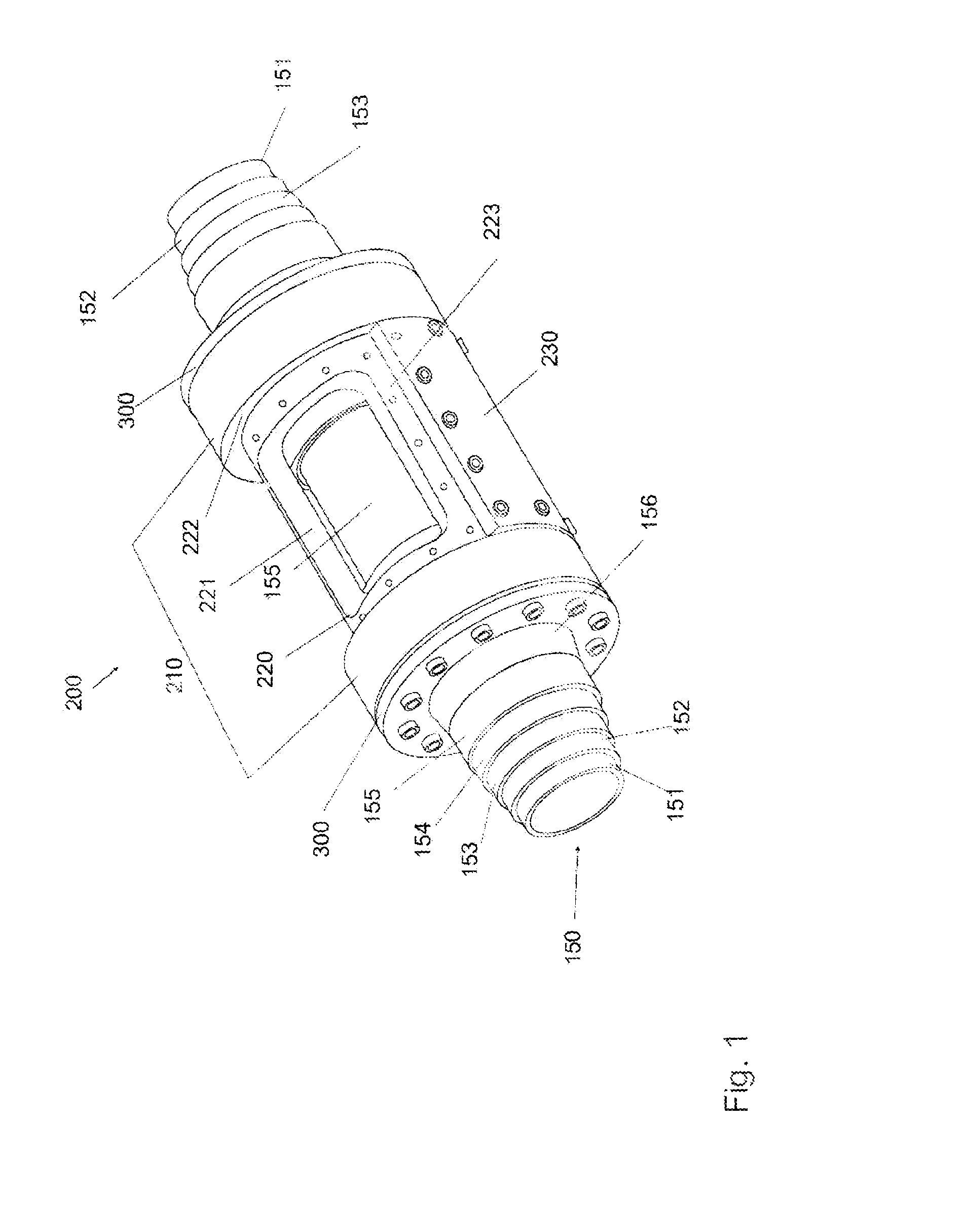 Scuttle for the monitoring and inspection of a flexible riser