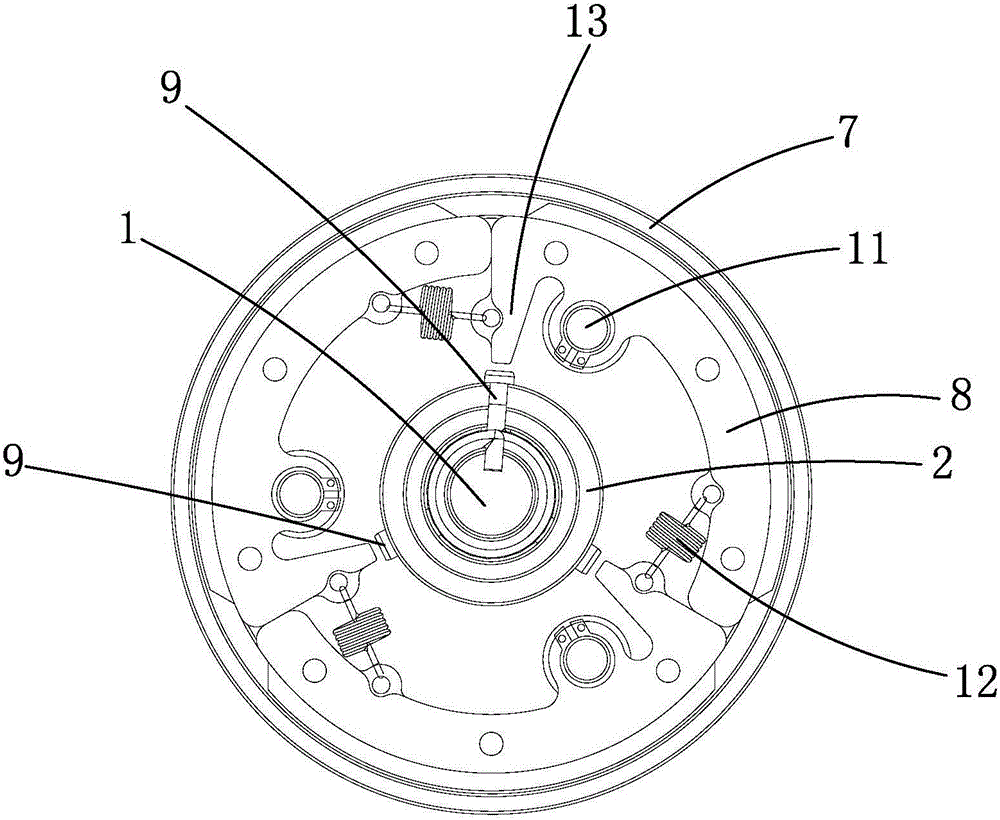 Transmission with torque control mechanism