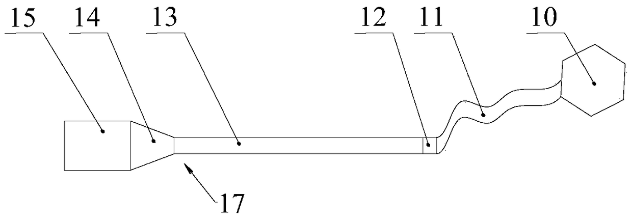 A pulse tube refrigerator