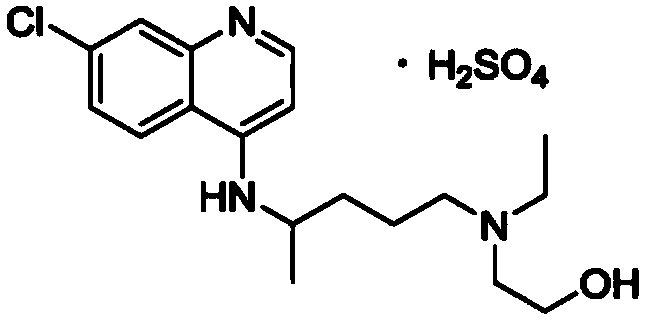 Purification method of hydroxychloroquine sulfate