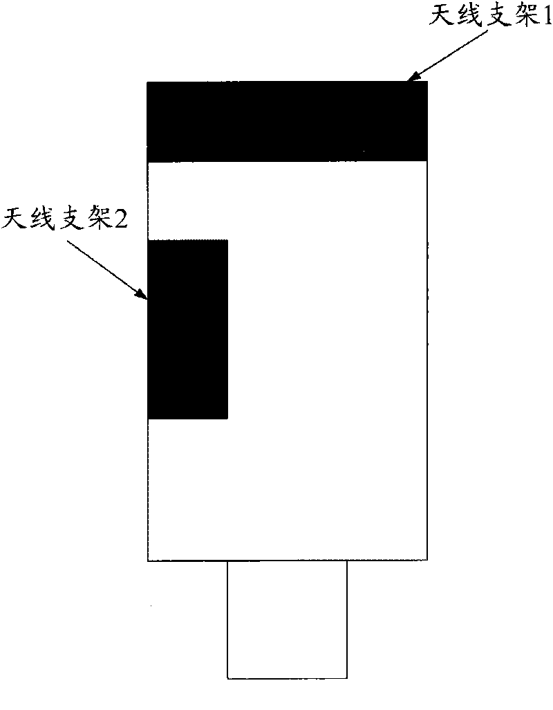 Bi-module terminal antenna and signal processing method