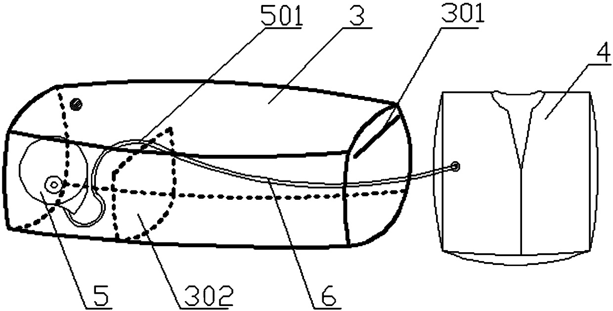 Cruise ship rescue device