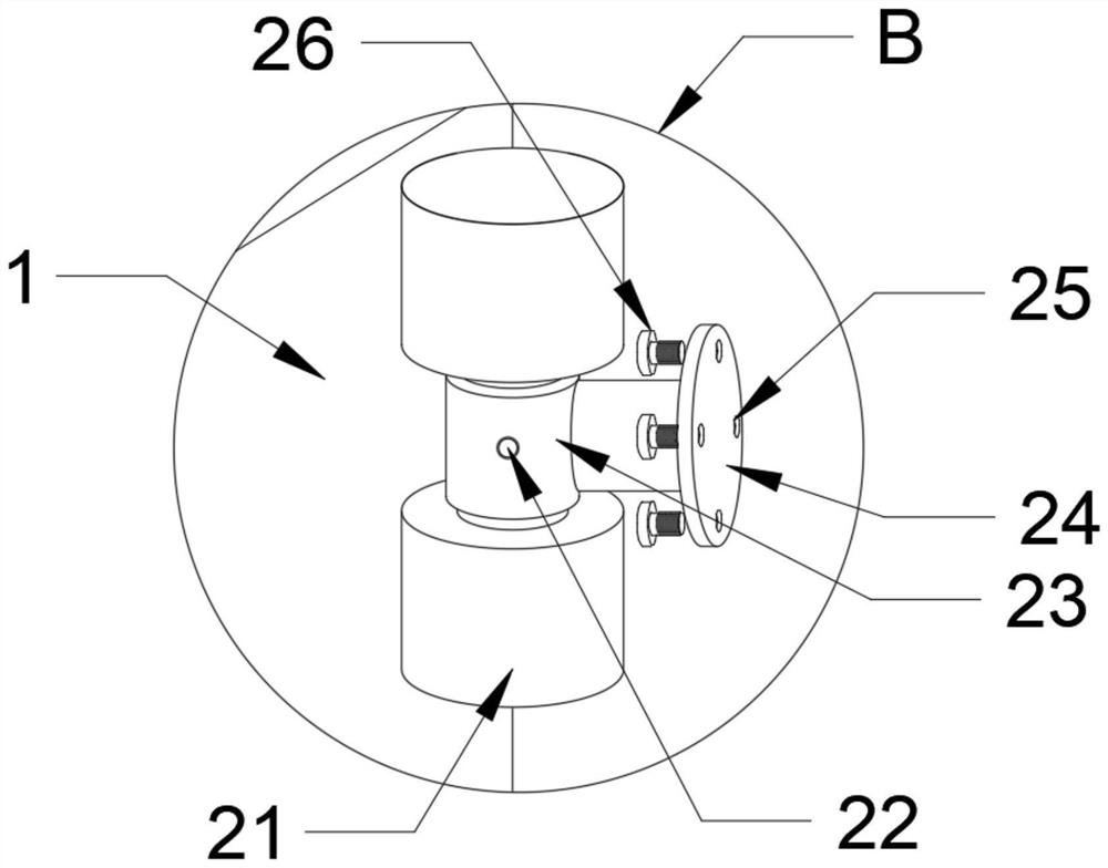 Anti-surge device for water and soil conservation of hydro-fluctuation belt