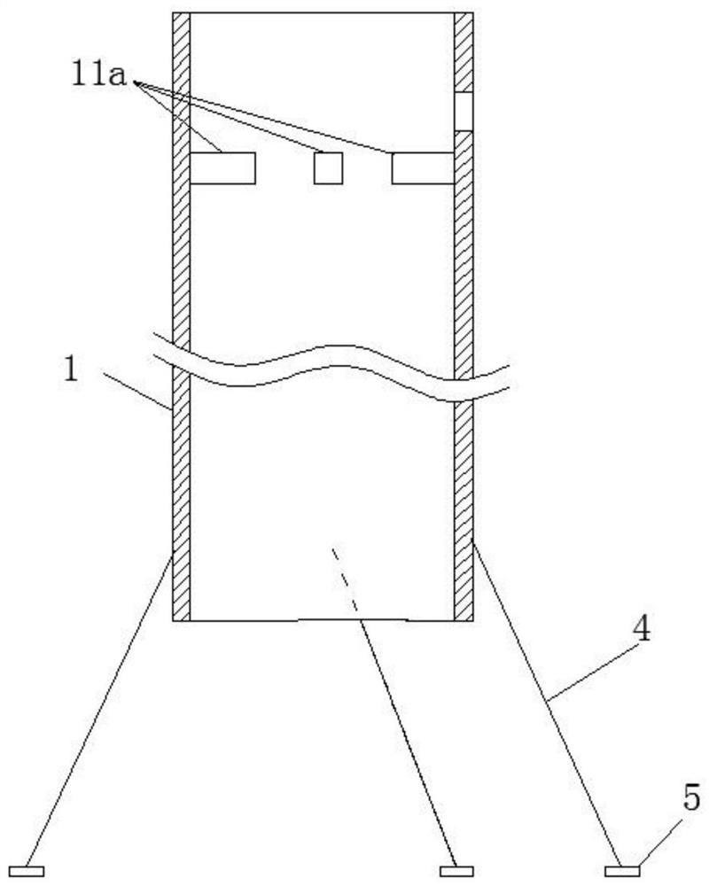 Manual rotation soil columnar sample sampling device