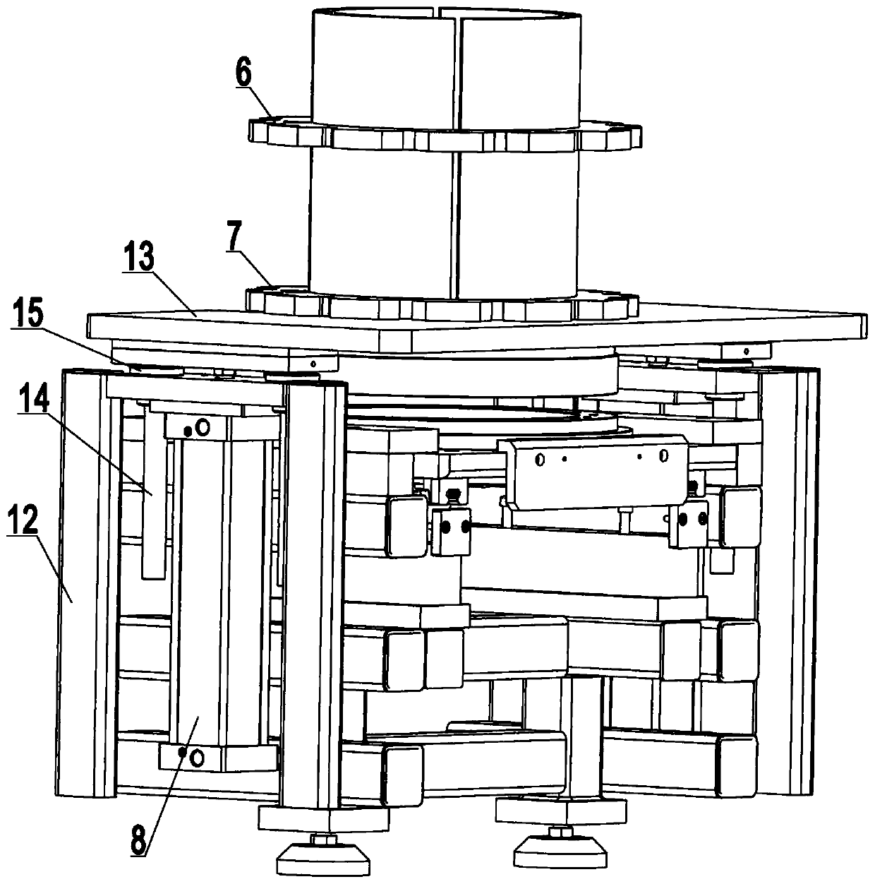 Novel iron core welding machine