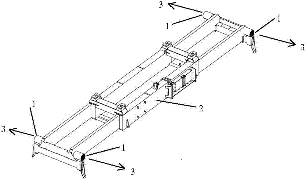 Roll stabilization system for crane sling and operation method thereof