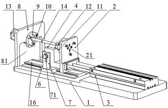 An automatic measuring device for the length of sleeve parts
