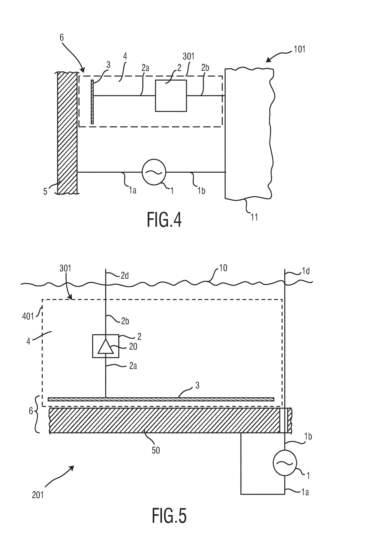 Load arrangement and electrical power arrangement for powering a load