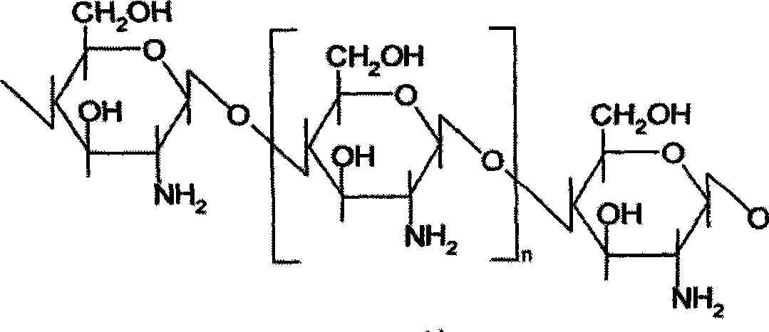 Method for preparing fibrin ferment-chitosan self-assembly nano particle and use thereof