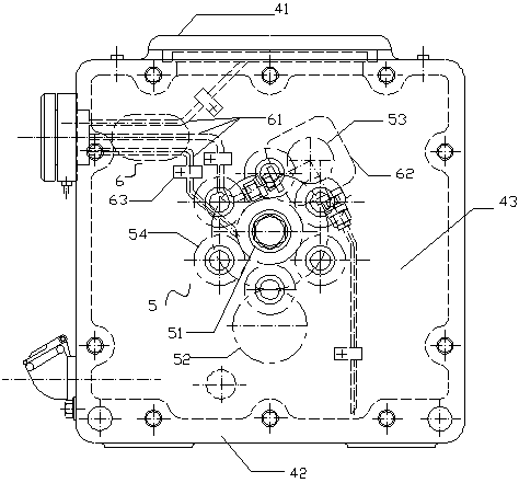 Electric tool box system for boring lathe