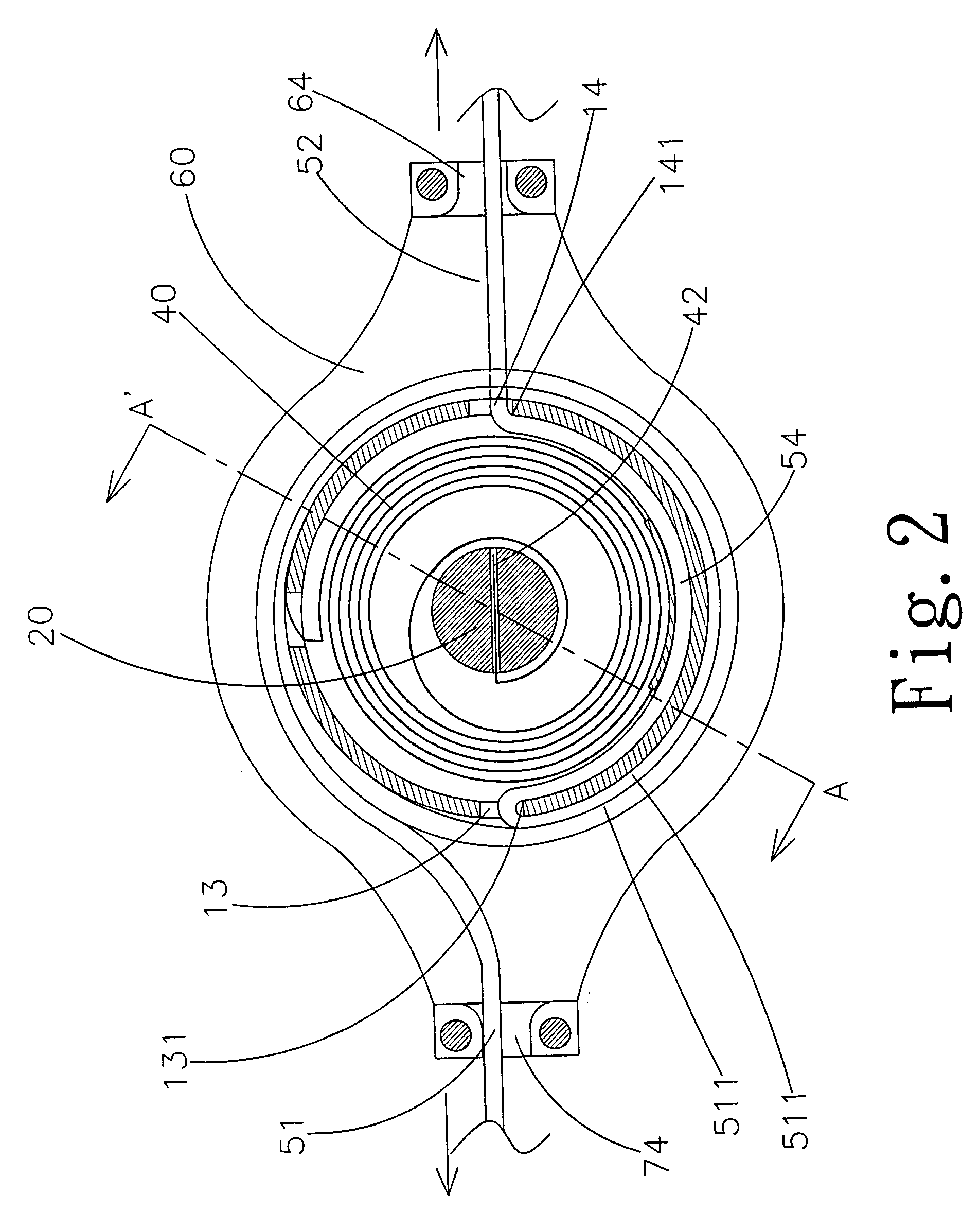 Winding device of winding wheel and wire